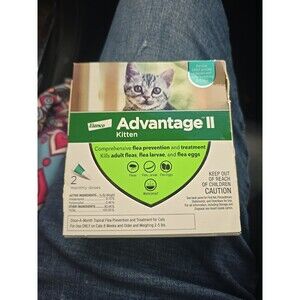 Advantage II for Kittens 2-5 lbs. - 2 Doses